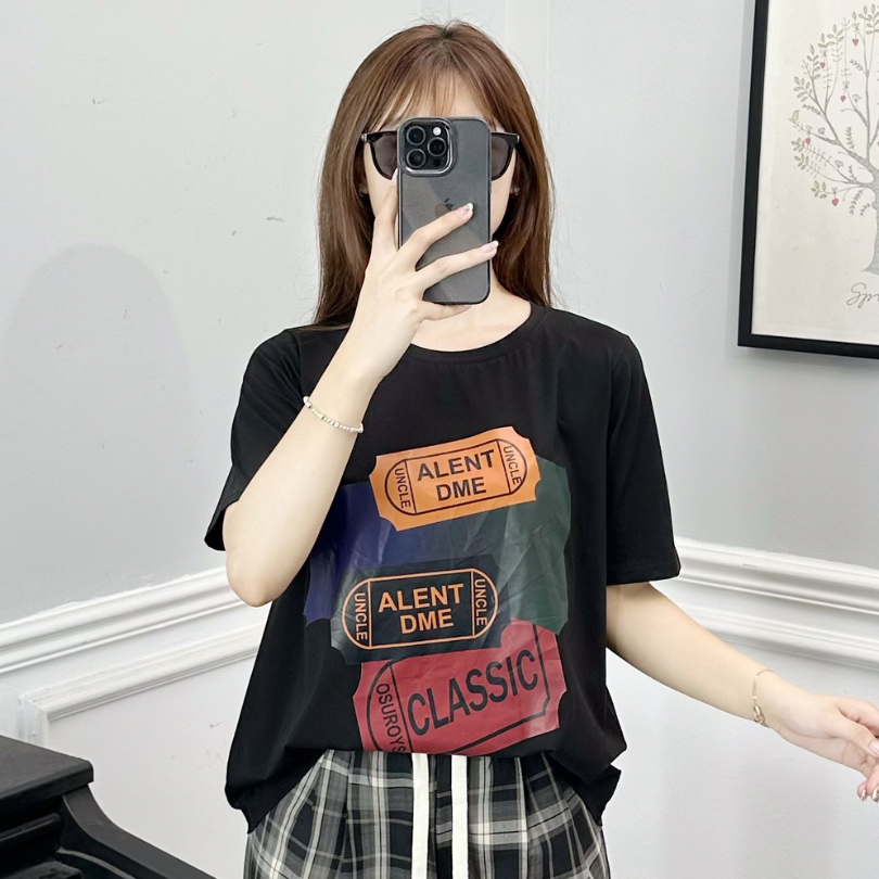 Áo Thun T-Shirt Cổ Tròn In Pet Classic TR28