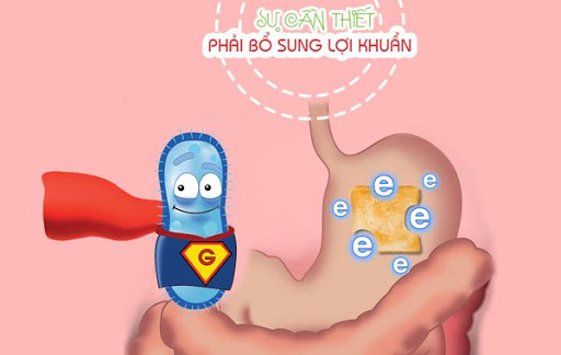 Tìm cách bổ sung lợi khuẩn cho hệ tiêu hóa của trẻ