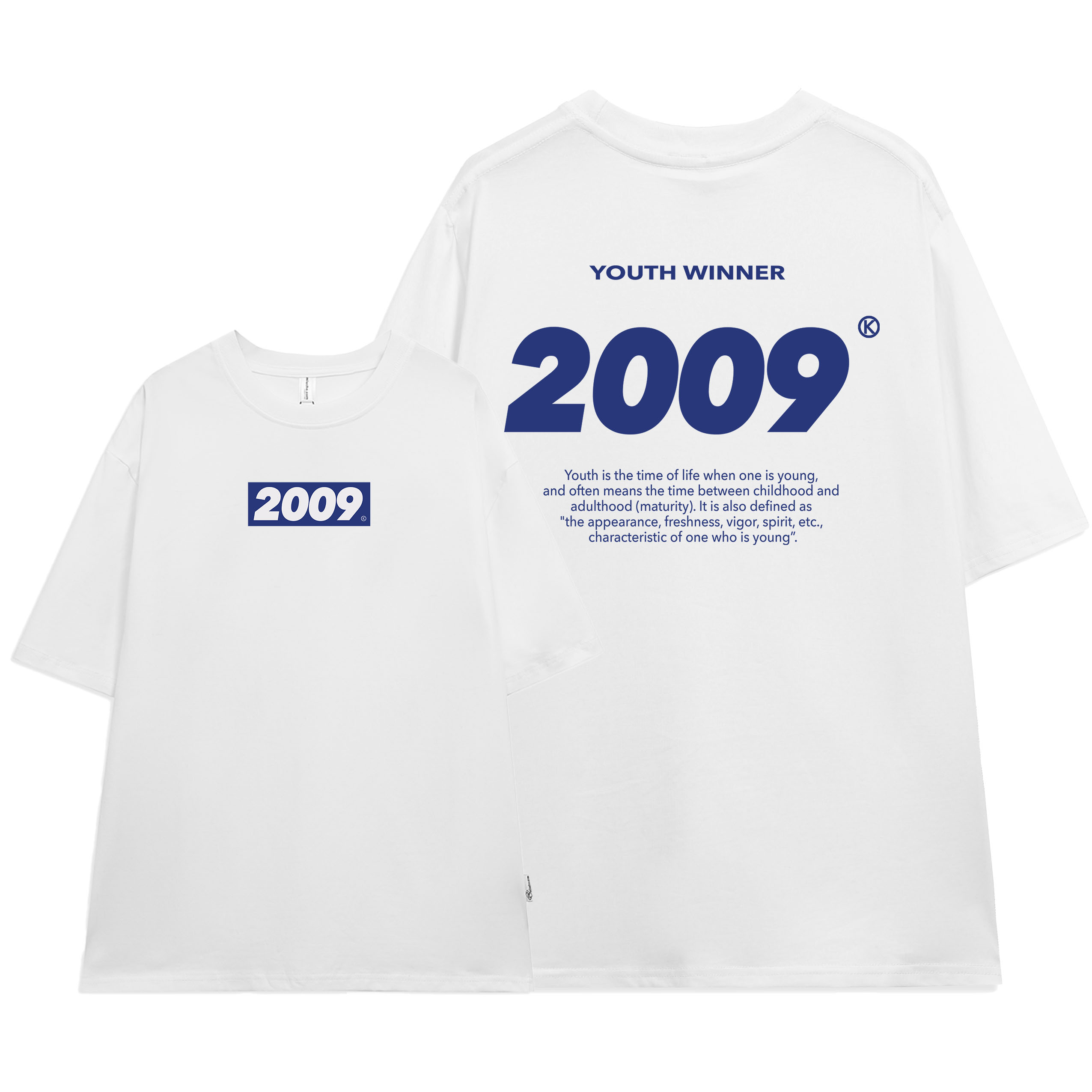 Áo thun unisex form rộng chất vải cotton dành cho nam nữ Miucho AT286 in năm sinh 200x_thumbnail_0