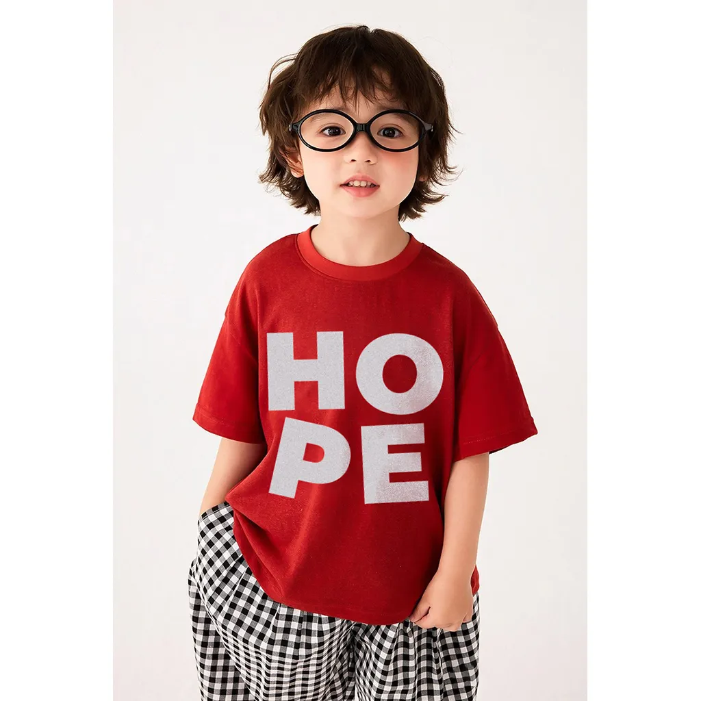 Áo thun cho bé unisex HOPE 2555 Miucho Kid chất vải cotton thoáng mát mặc thoải mái dễ chịu_thumbnail_2