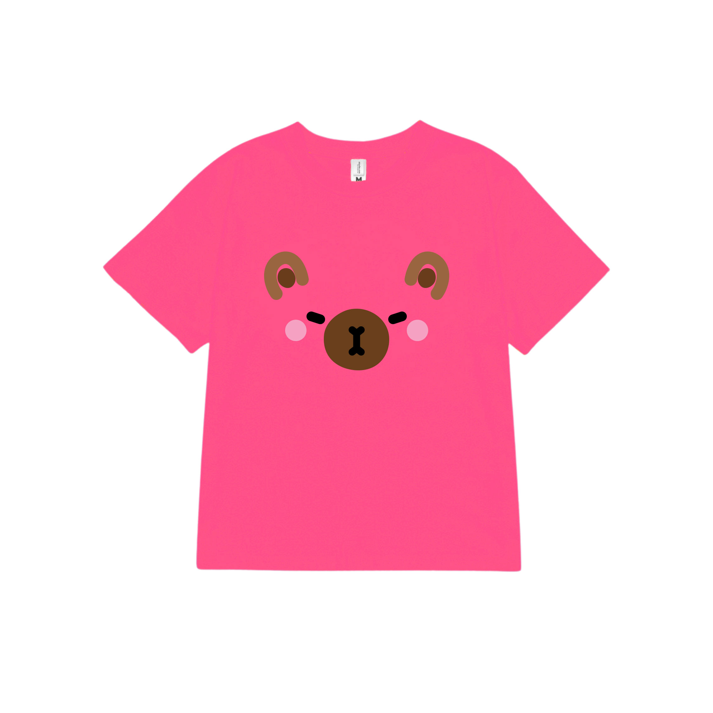 Áo Thun baby tee nhiều màu form ôm ABD1384 Miucho vải cotton co giãn in mix_thumbnail_10