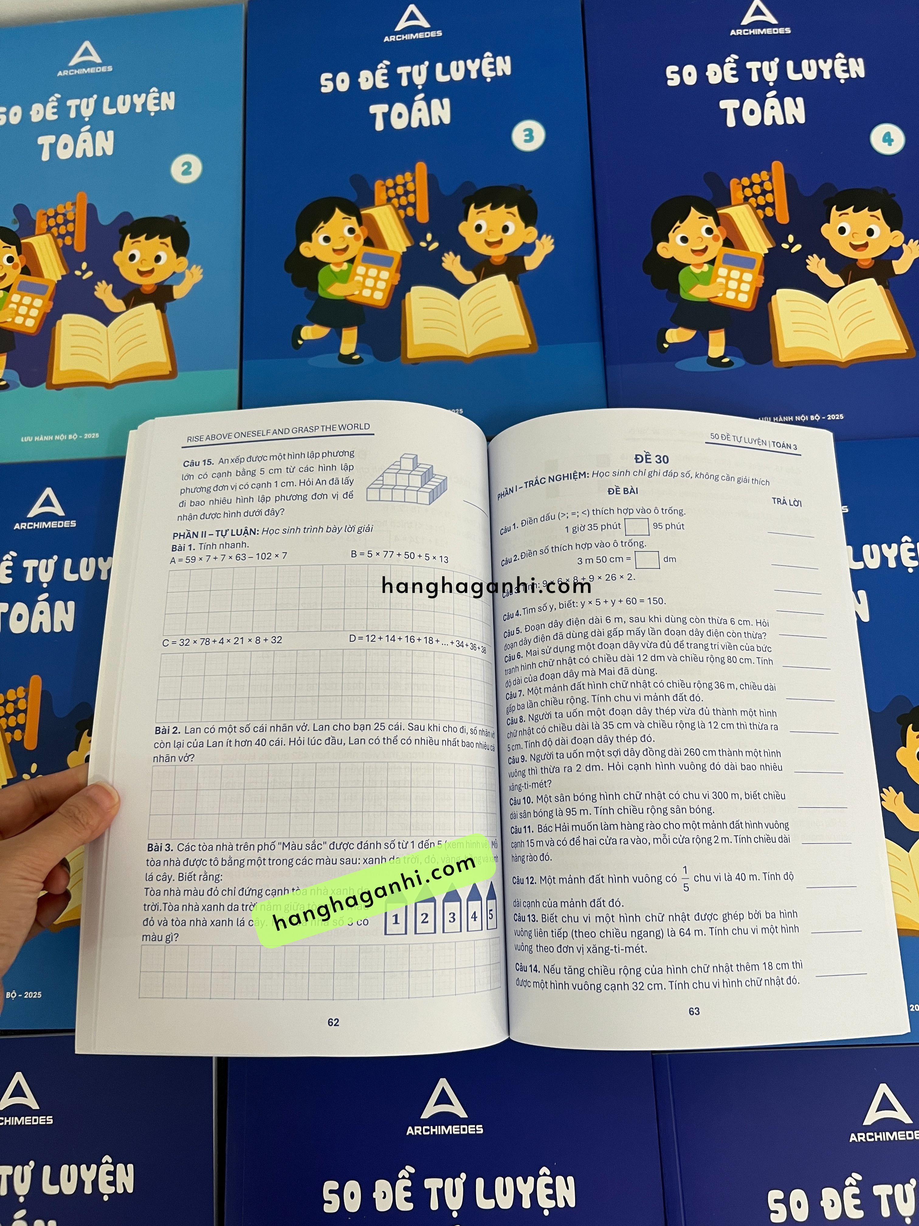 Sách Archimedes 50 đề tự luyện Toán lớp 3_thumbnail_1