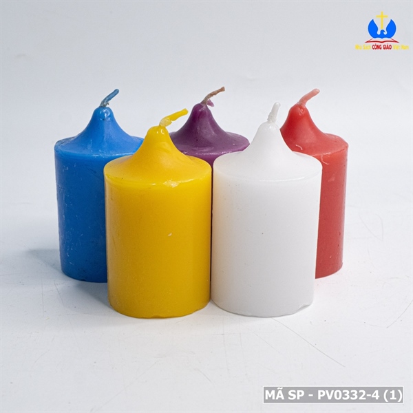 Nến Votive vỉ 6 viên màu tím Vivian_thumbnail_2