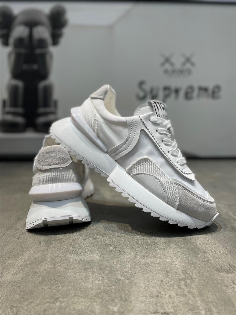 GA338 - Giày nam retro đế dày da phối vải lụa đá phong cách châu Âu thời trang thu 2024_thumbnail_3