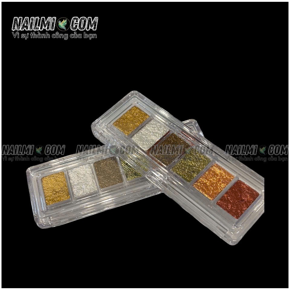 Set tráng gương nén - 6 ngăn - mã 02