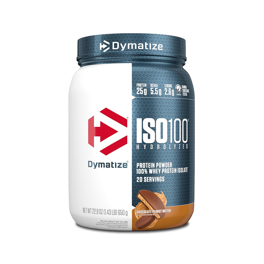 Dymatize ISO 100 Hydrolyzed, 100% Whey Protein Isolate 1.4 Lbs (650 g)_thumbnail_2