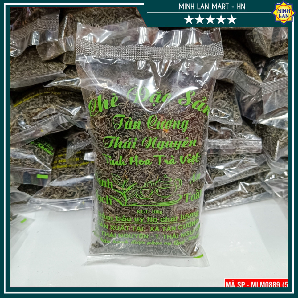 Chè khô gói 100g - Chè nõn, chè móc câu, chè búp loại 1 - Trà xanh Đặc sản Thái Nguyên MLM0890 - Đặc Sản Bốn Phương_thumbnail_1