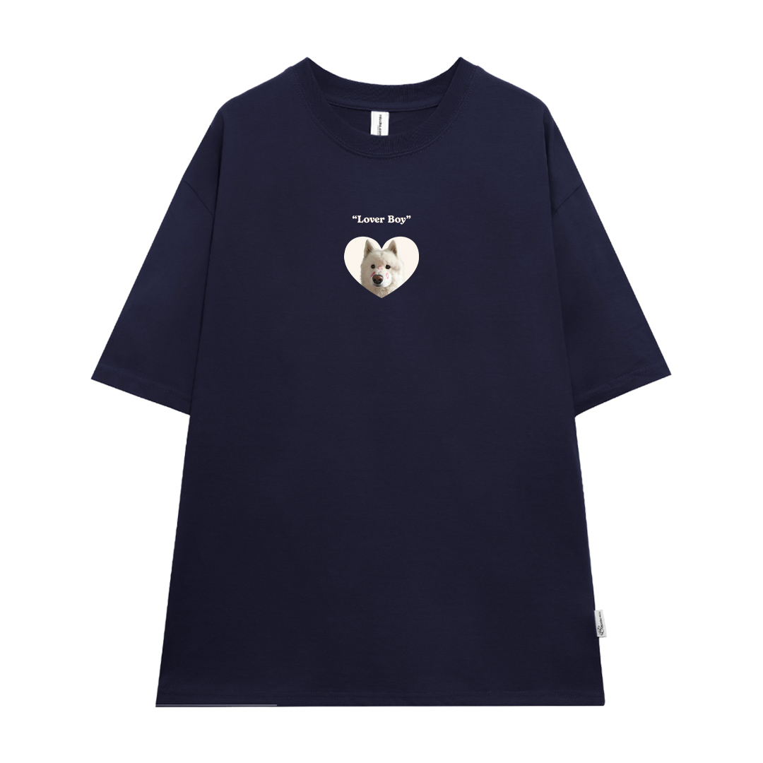 Áo thun cặp nam nữ LOVER form rộng 1956 Miucho cổ tròn vải 4c cotton 220gsm thoáng mát in mix_thumbnail_19