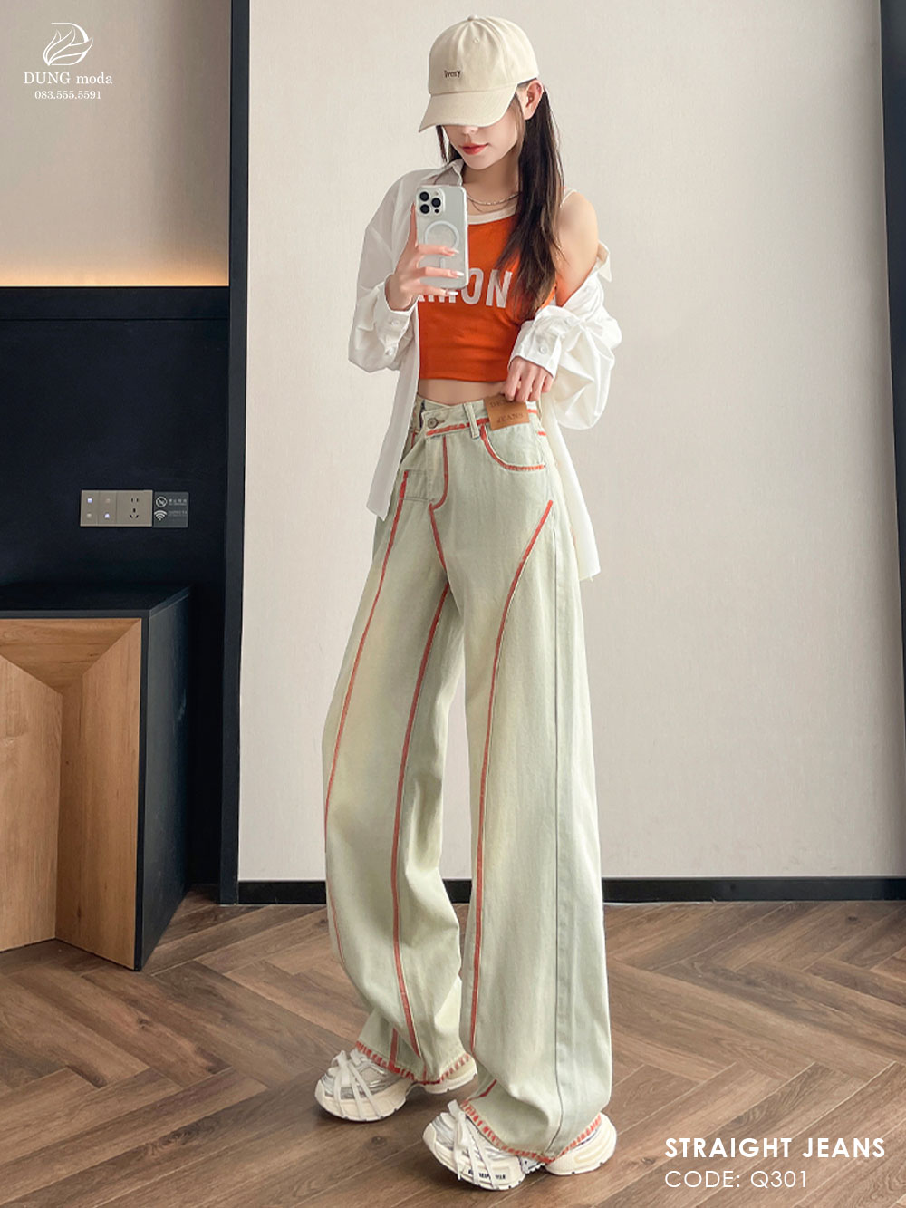 Quần Jean Suông DungModa Q301 8937