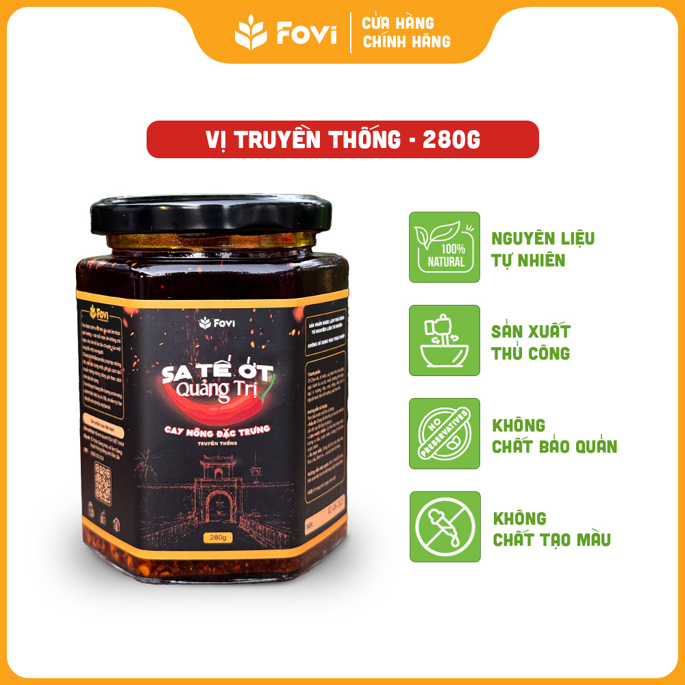 Truyền Thống - Hũ 280g - Mua 2 hũ miễn phí ship - Mua 3 hũ giảm 17k + Miễn phí ship