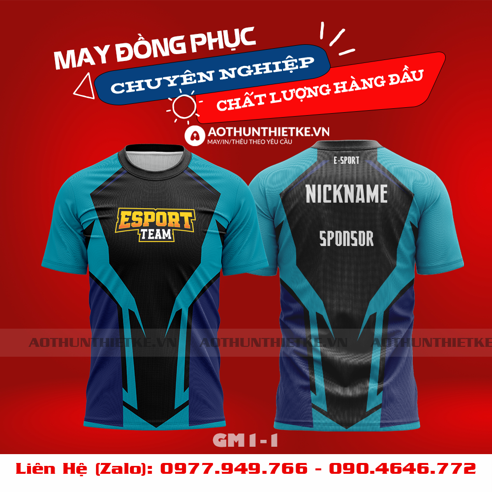 Mẫu Áo Game Thủ Esports Thiết Kế - TKGM18_thumbnail_0