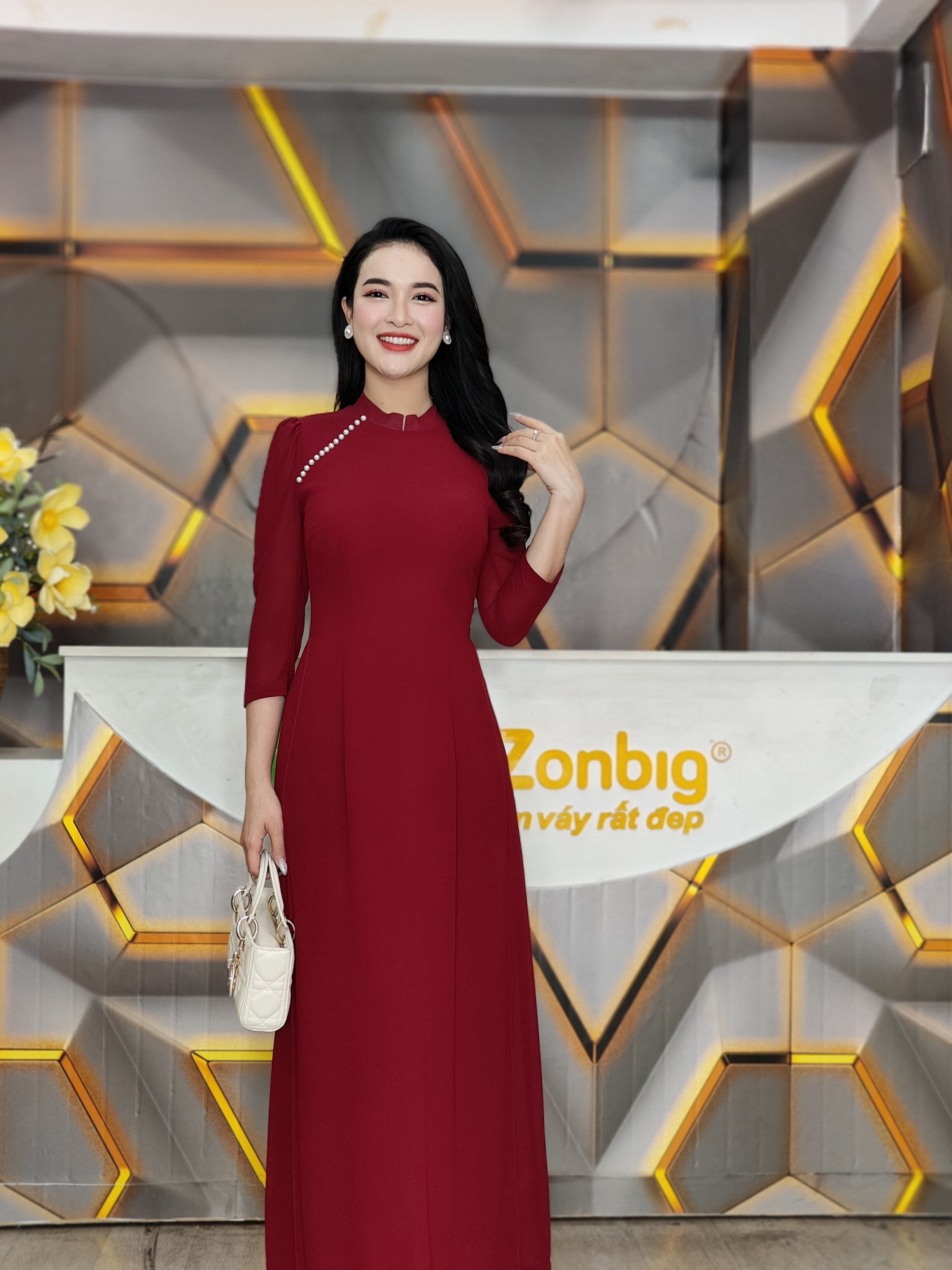 Đầm giả áo dài - Y1367 - Thương hiệu Zonbig_thumbnail_15