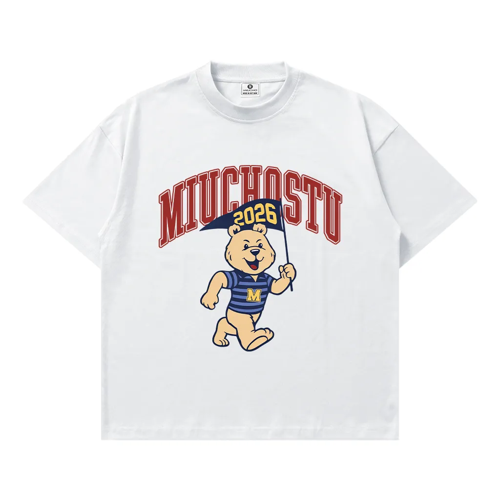 Áo thun boxy nam nữ Miucho Gấu Teddy 3093_thumbnail_7