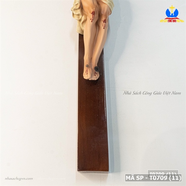 Tượng Chúa chịu nạn 30cm vẽ tay ✔_thumbnail_1