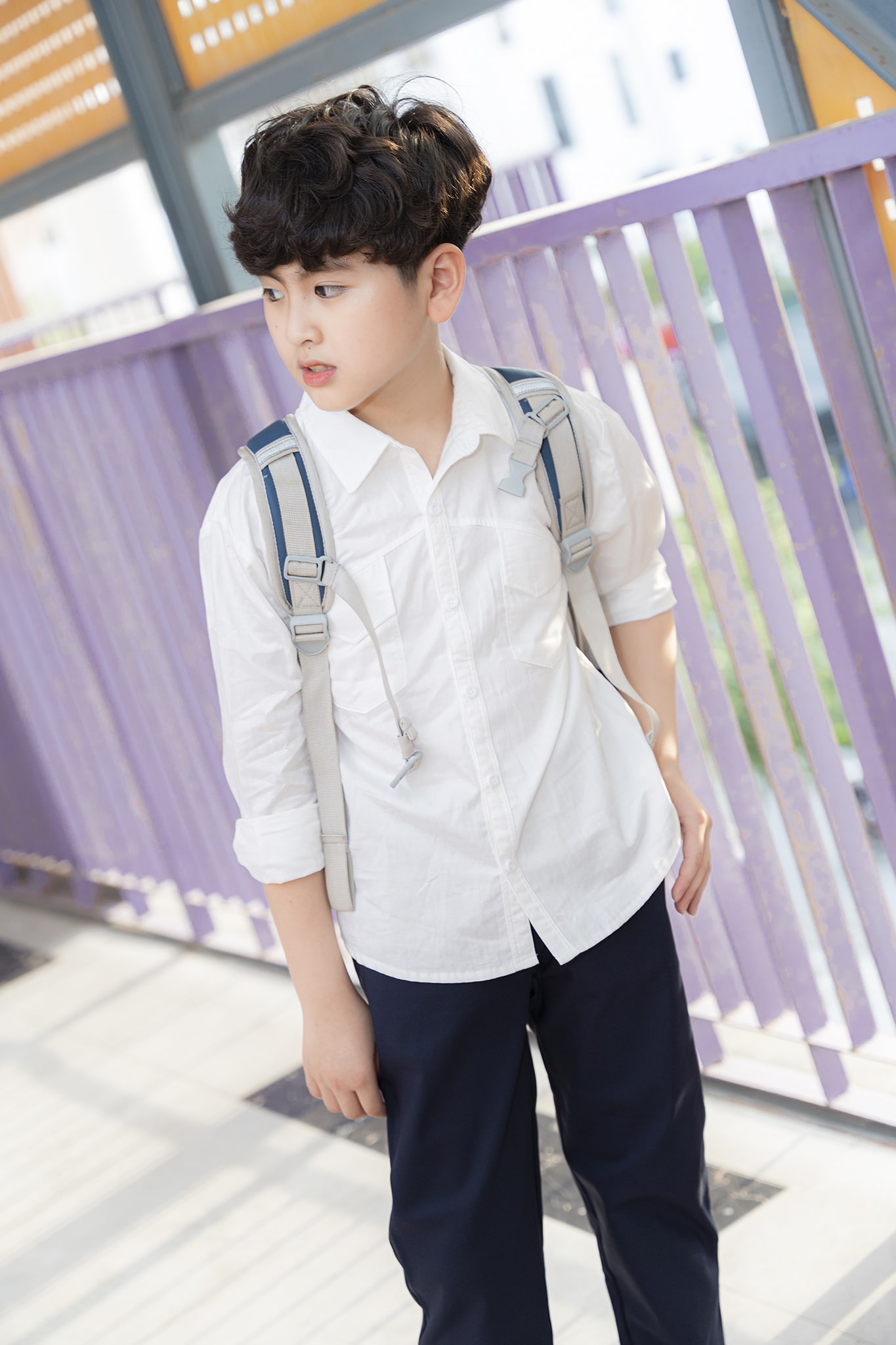 Áo sơ mi cộc tay phối lé_thumbnail_2