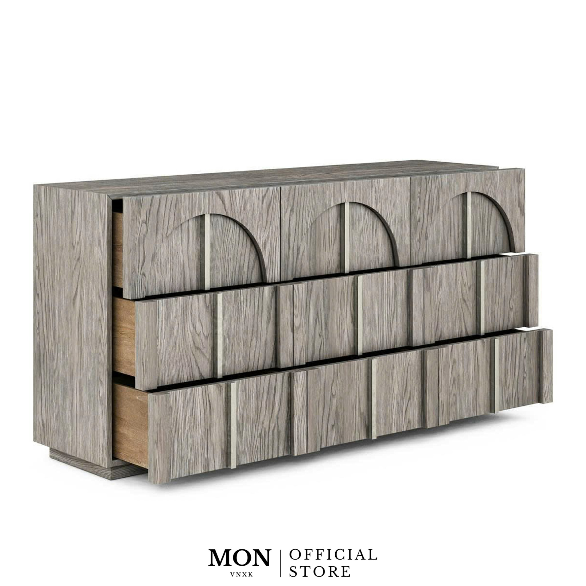 TỦ NGANG -KỆ VAULT ART Furniture Bedroom 9-Drawer Dresser_thumbnail_3