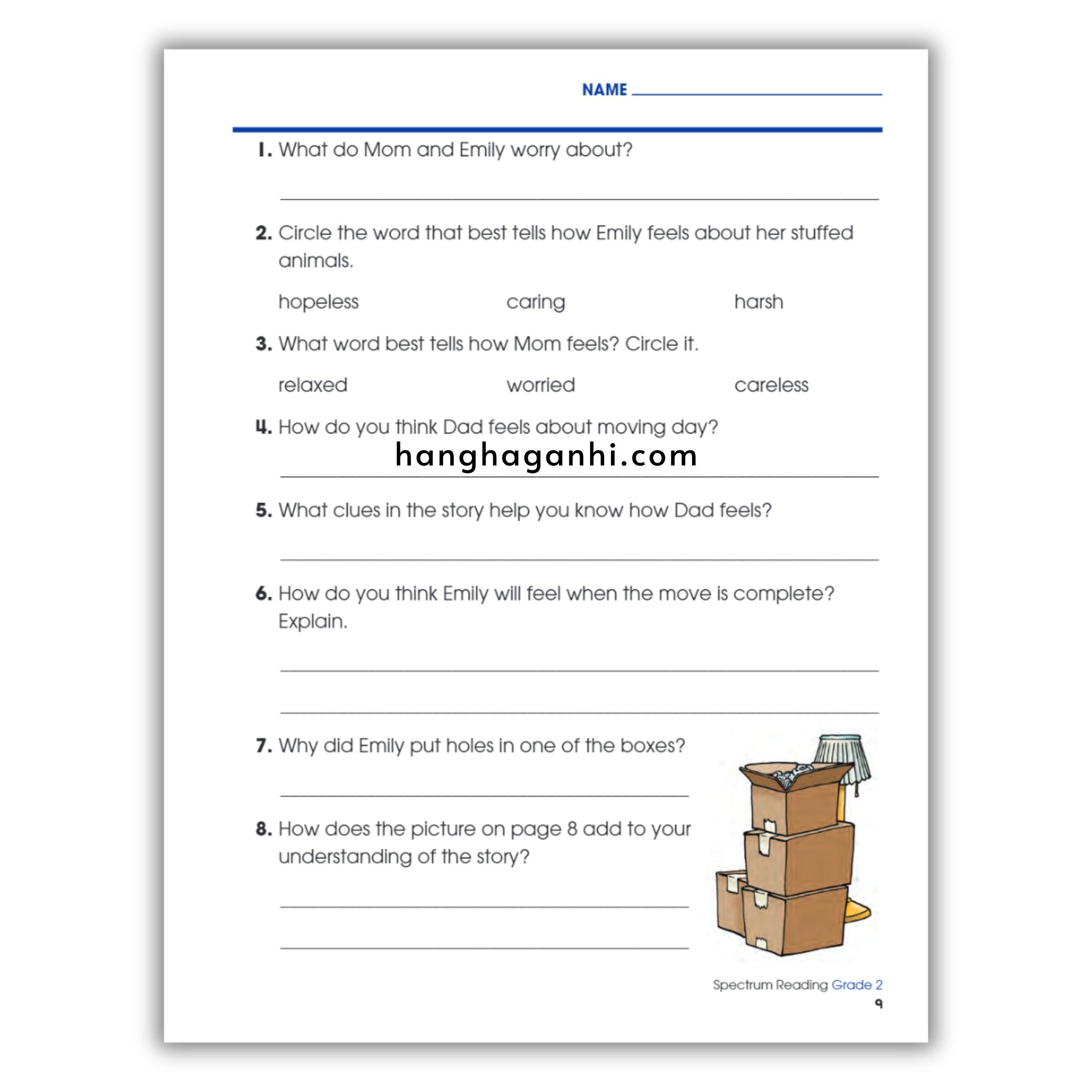 Sách Spectrum Reading Workbook Grade 2_thumbnail_2