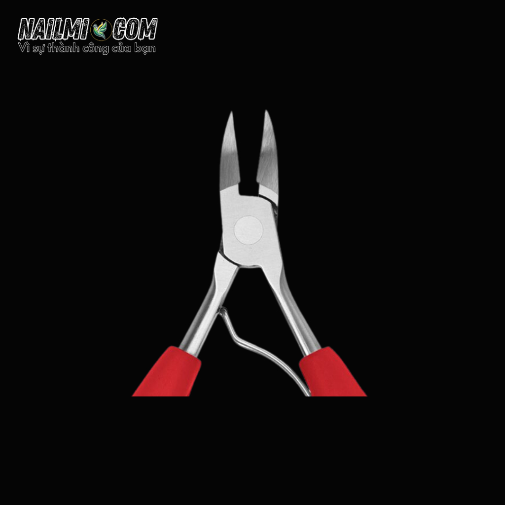 Kìm cắt móng lấy khóe, cắt đá, cắt kim loại - màu đỏ_thumbnail_1
