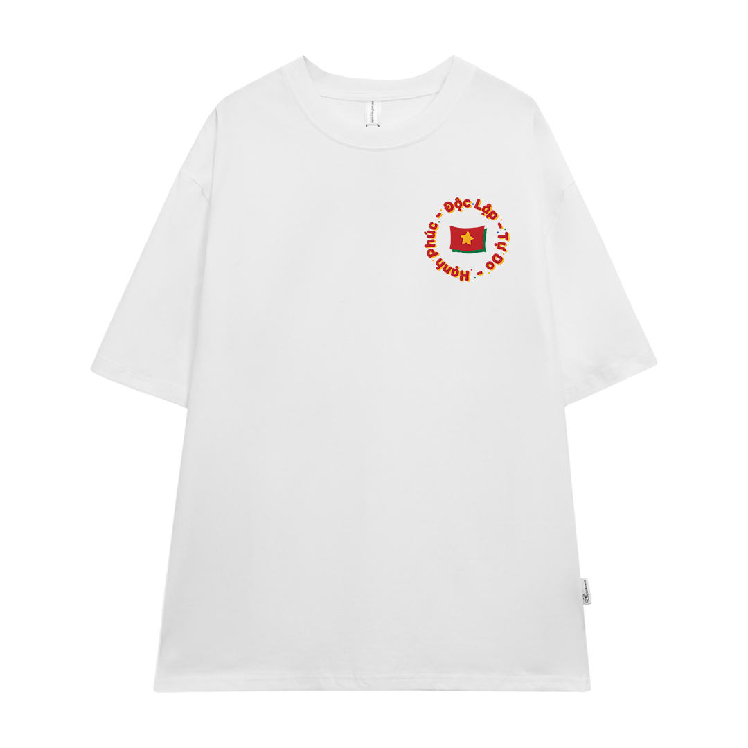 Áo thun local brand Việt Nam tôi yêu 2174 Miucho cổ tròn vải cotton 4c 220gsm thoáng mát in mix_thumbnail_8