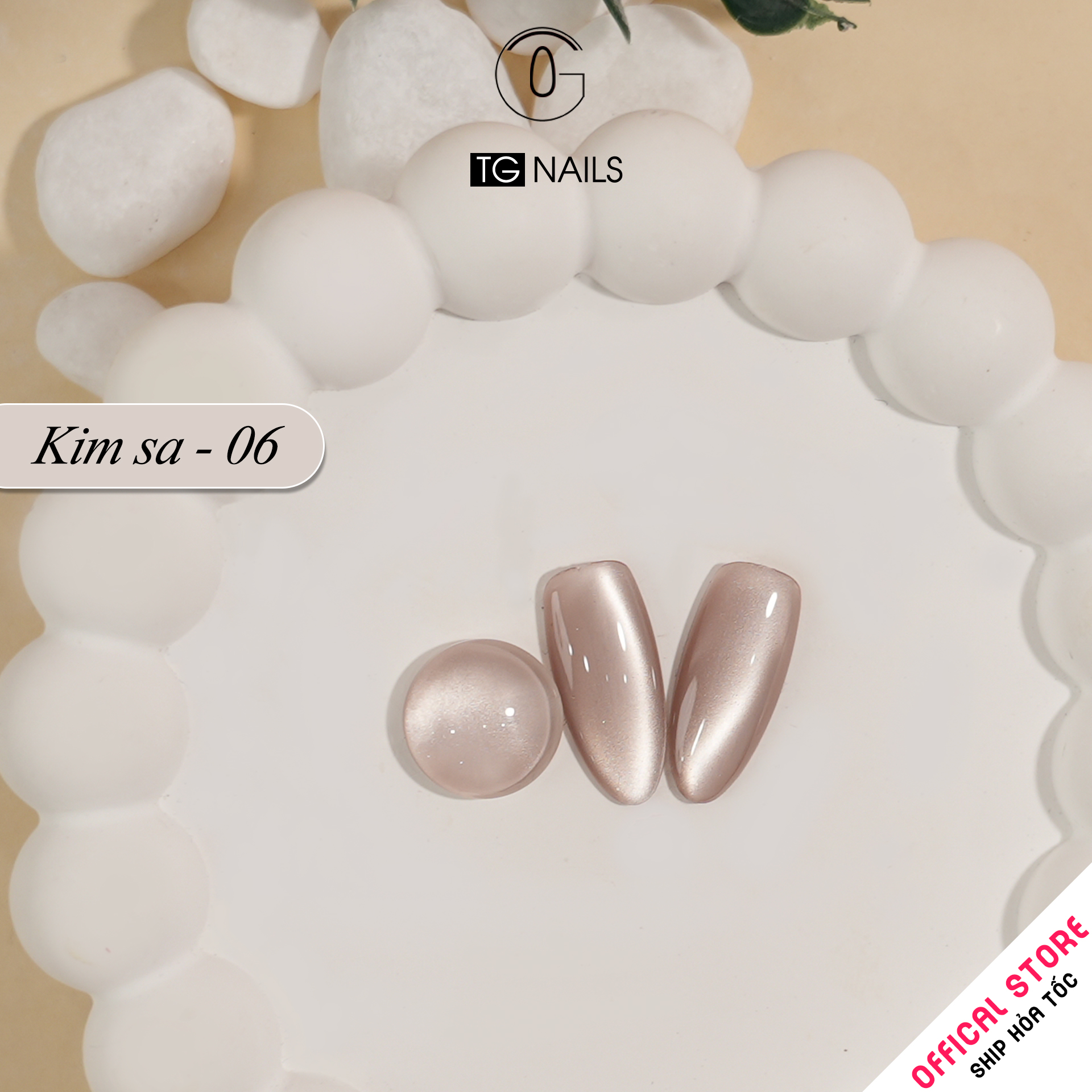 Sơn gel mắt mèo kim sa TG cọ tròn chai 15ml_thumbnail_8