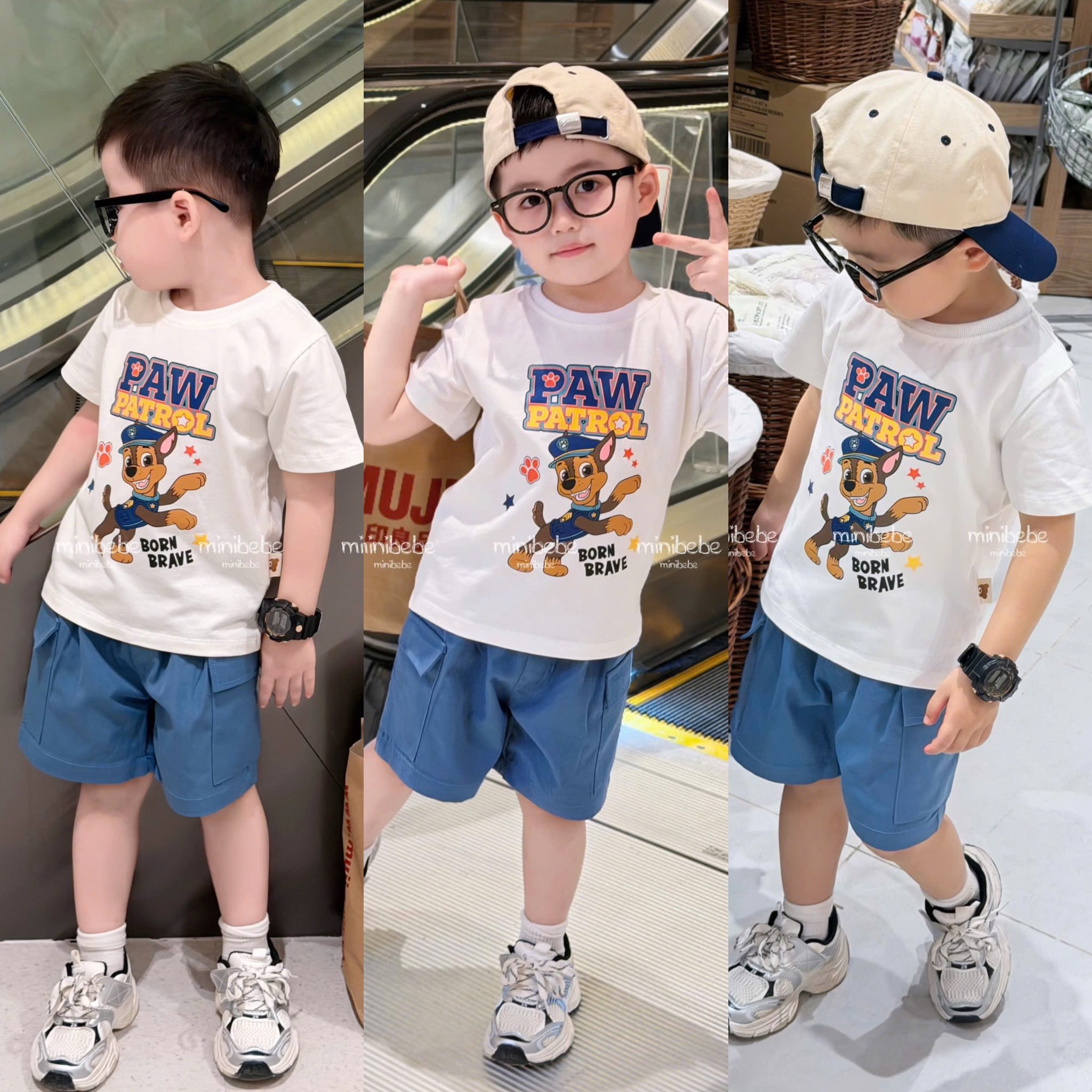 B71 BỘ CỘC PAW PATROL BÀN CHÂN- A117.1766