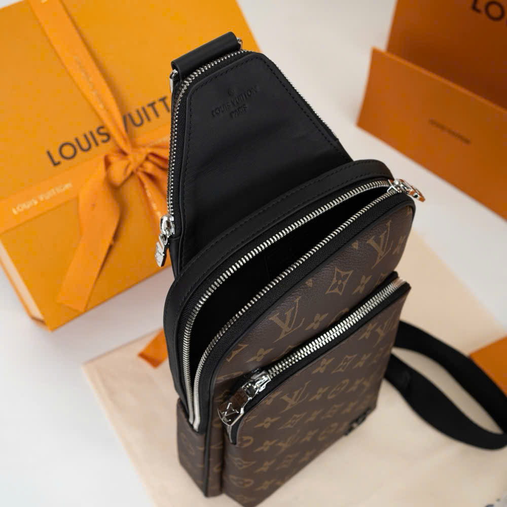 Louis Vuitton Avenue Slingbag NM hoa nâu