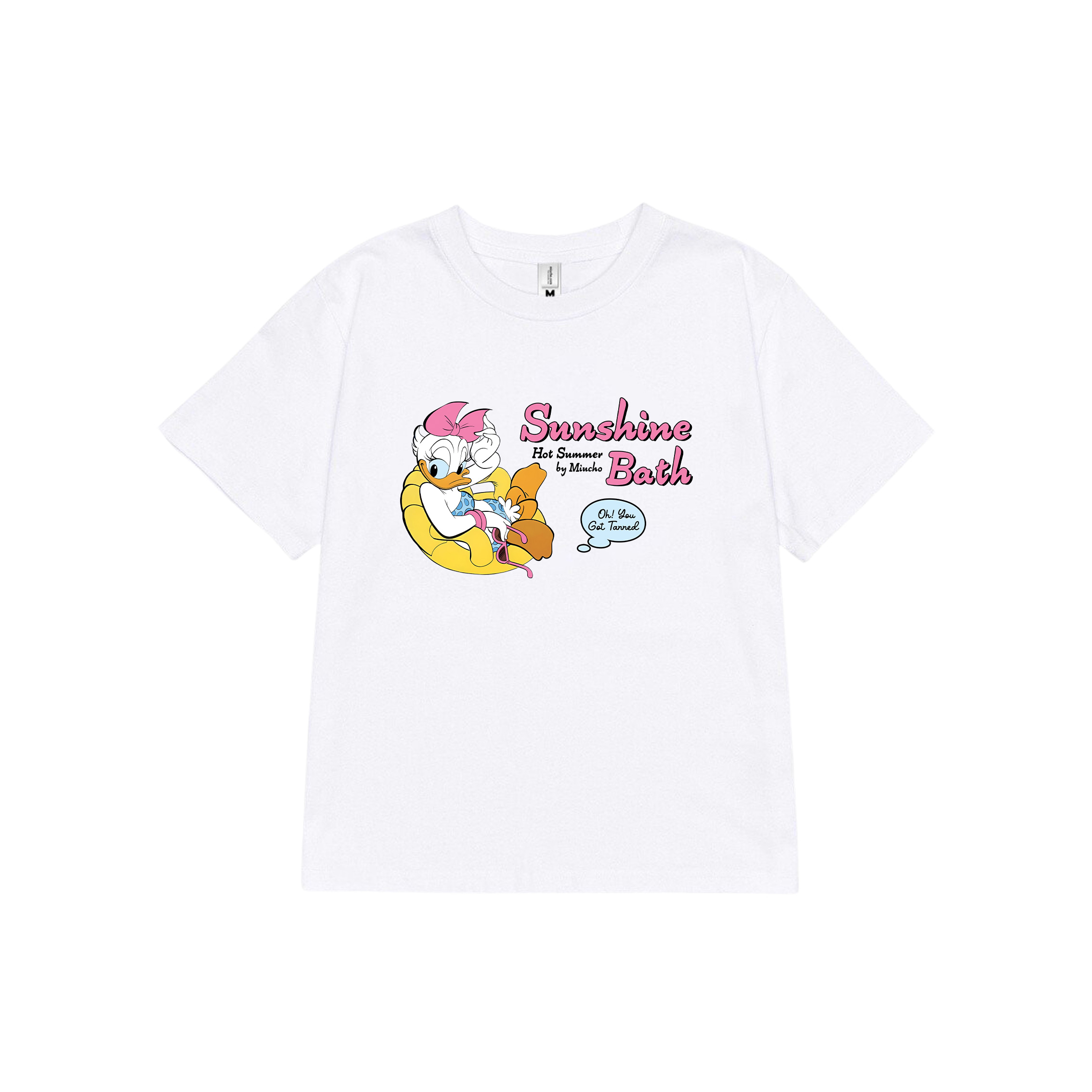 Áo baby tee họa tiết hoạt hình 2383 Miucho chất vải cotton mềm mại thoáng mát cao cấp in mix