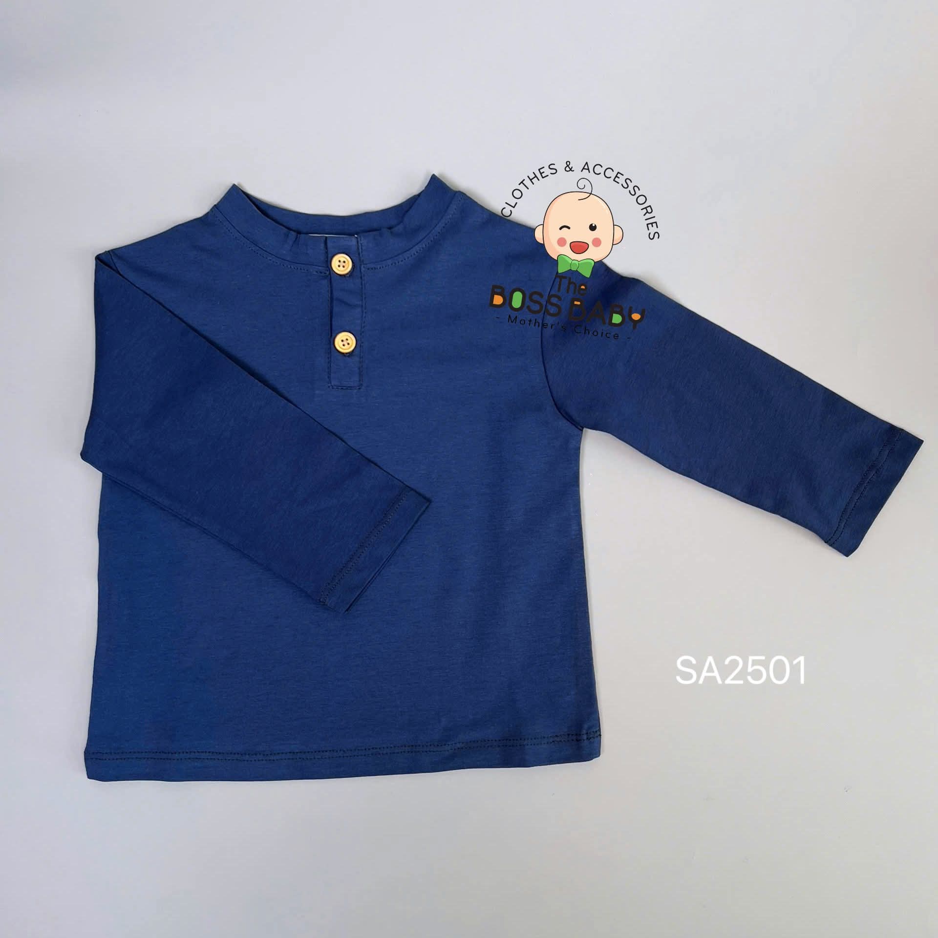 Set 3 áo cotton dài tay cúc gỗ_thumbnail_2