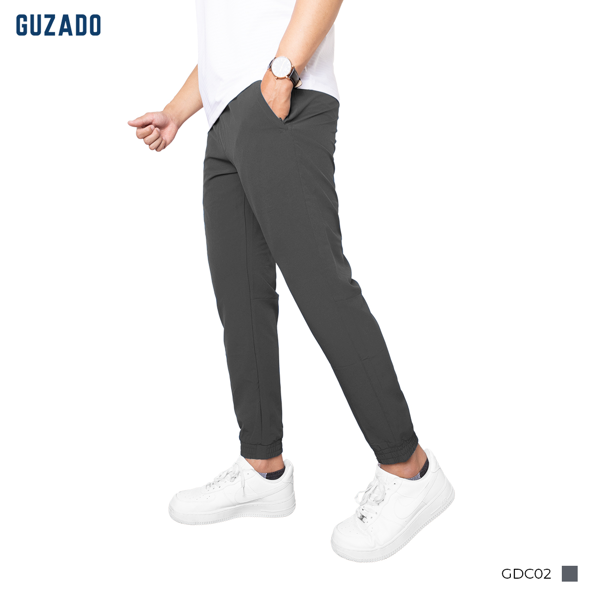 Quần Jogger GUZADO Chất Vải Gió, Thể Thao Khỏe Khoắn GDC02_thumbnail_7