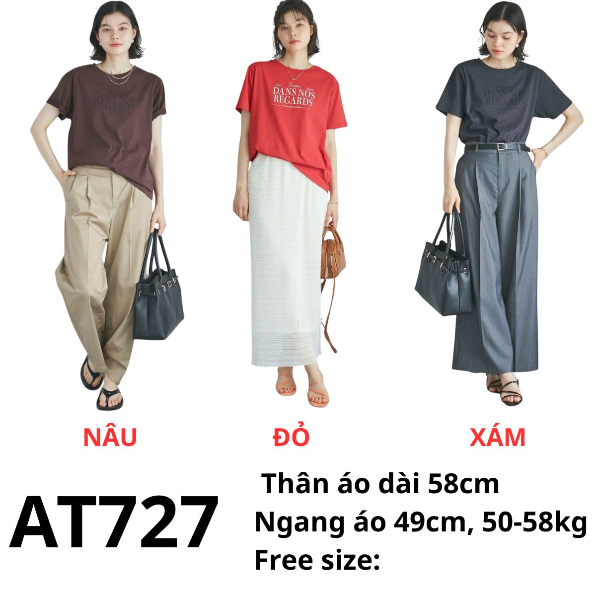 AT727 Áo thun Hàn