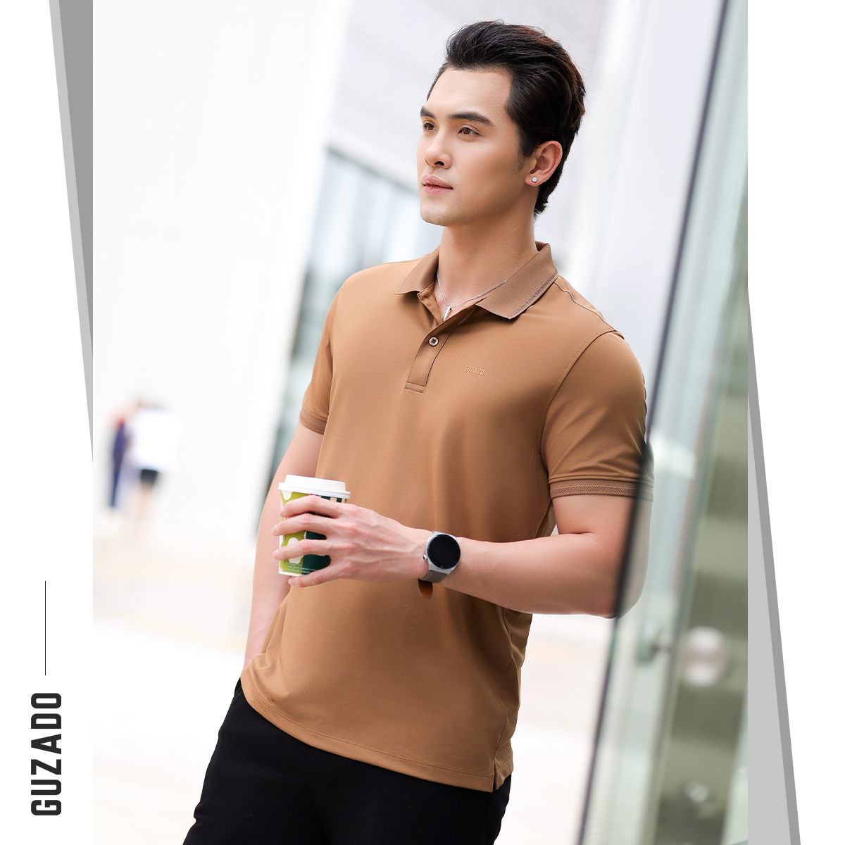 Áo Polo Nam Guzado Chất Vải Coolmax (6 Màu) GPS203_thumbnail_22