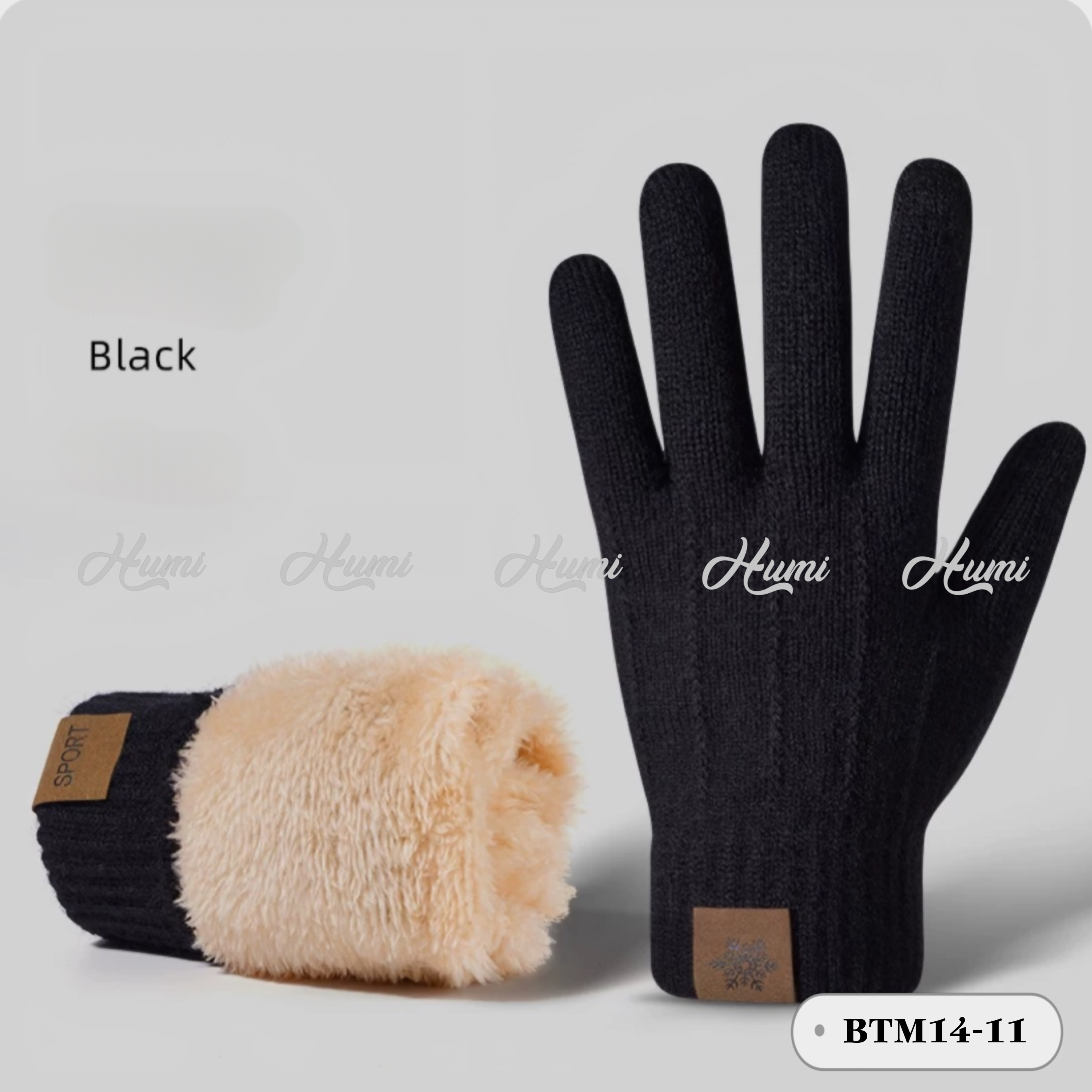 BAO TAY LEN CHO NAM (BTM14-11 Đen)