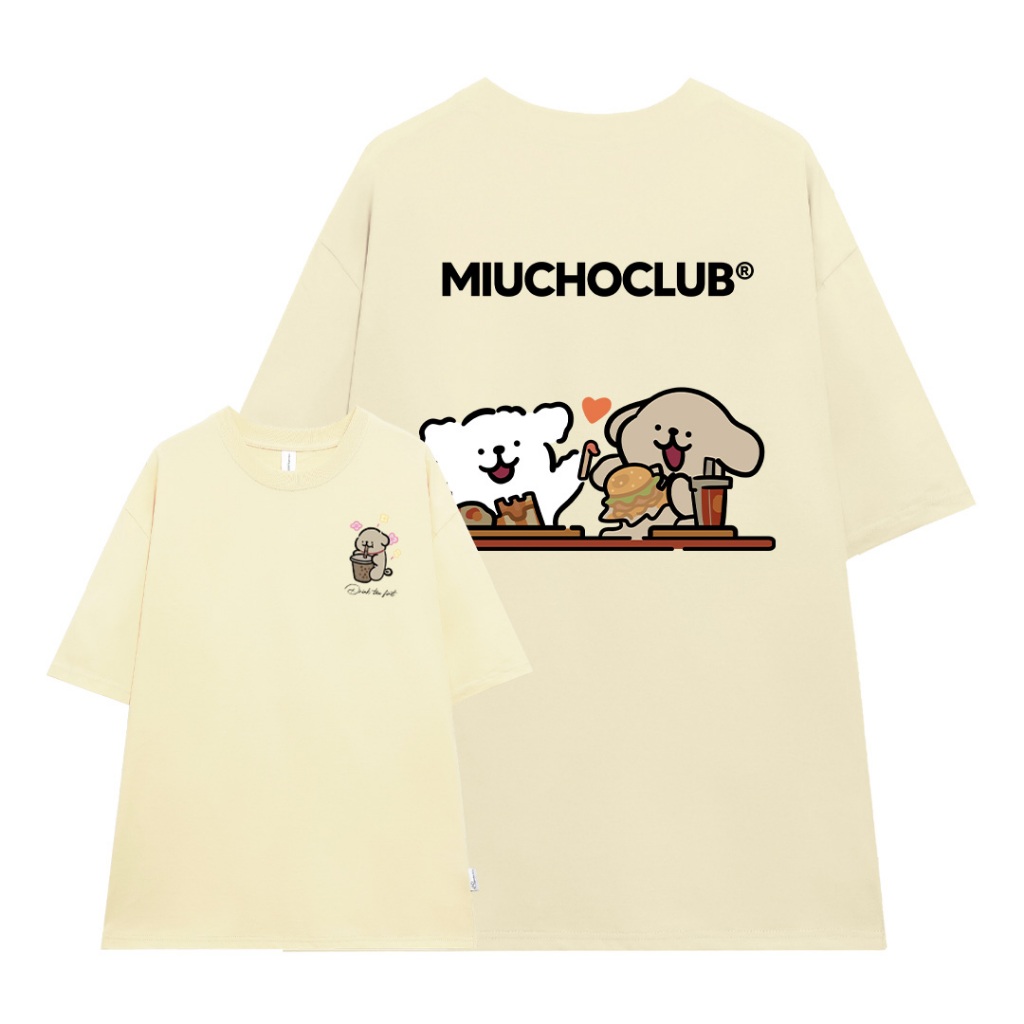 Áo thun form rộng local brand ATD841 Miucho tay ngắn vải cotton cổ tròn in mix_thumbnail_12