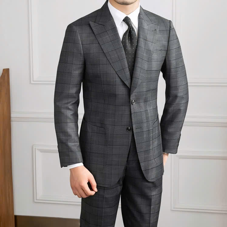 Oxford Glen Check Suit (2-Piece)