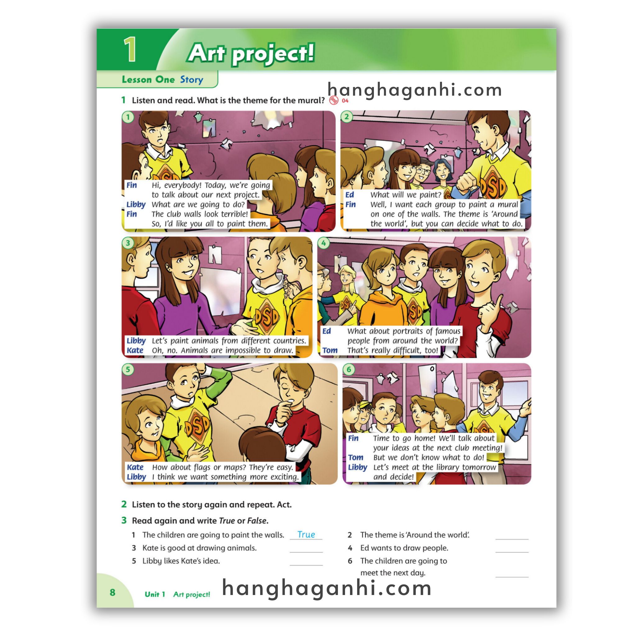 Bộ sách Family and Friends Level 6 (Bản 2nd Student book và Work book) – Tặng kèm file nghe_thumbnail_4