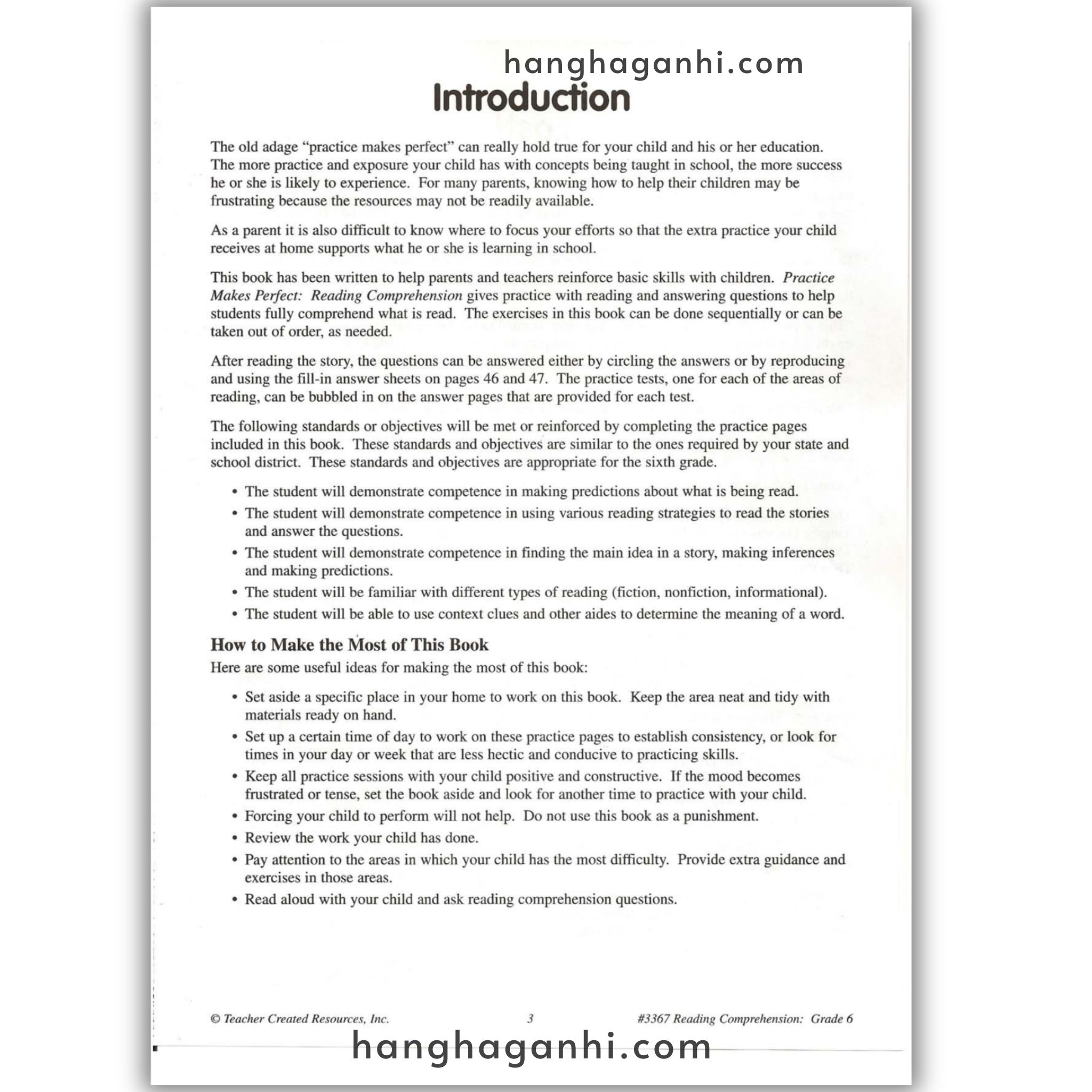 Reading Comprehension Grade 6 Teacher Created Resources, sách đọc hiểu lớp 6_thumbnail_18