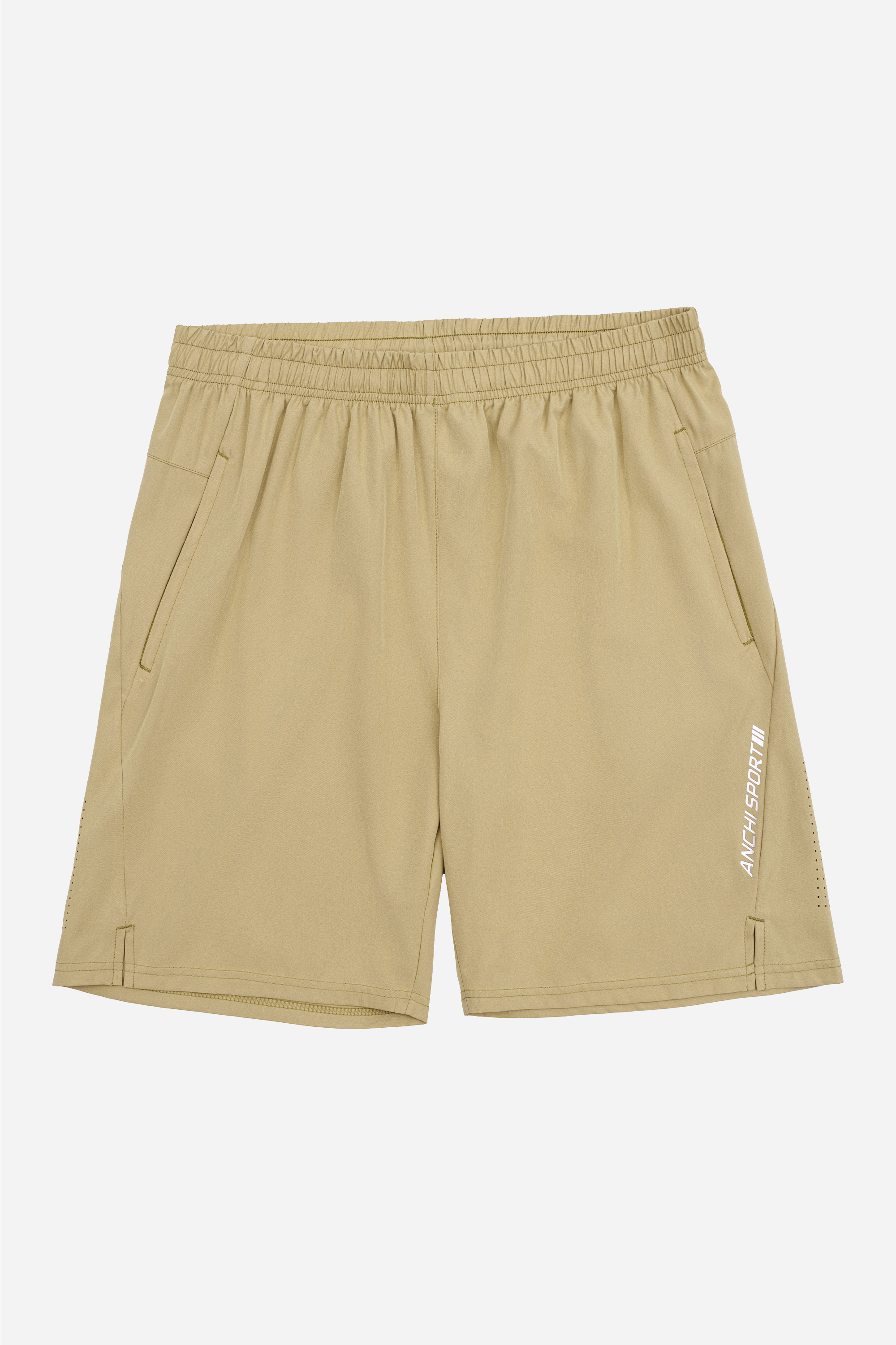 Quần Soọc Gió Thể Thao Laser Nam Trung Niên ANCHI Dáng Suông Dài Trên Gối