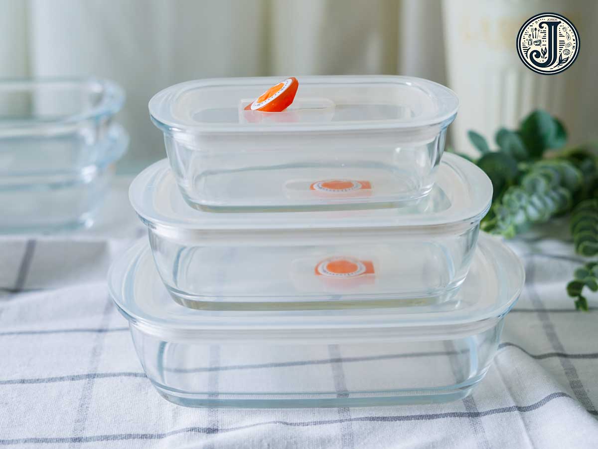 Khay nướng thủy tinh chịu nhiệt 400 độ C PYRO kèm nắp