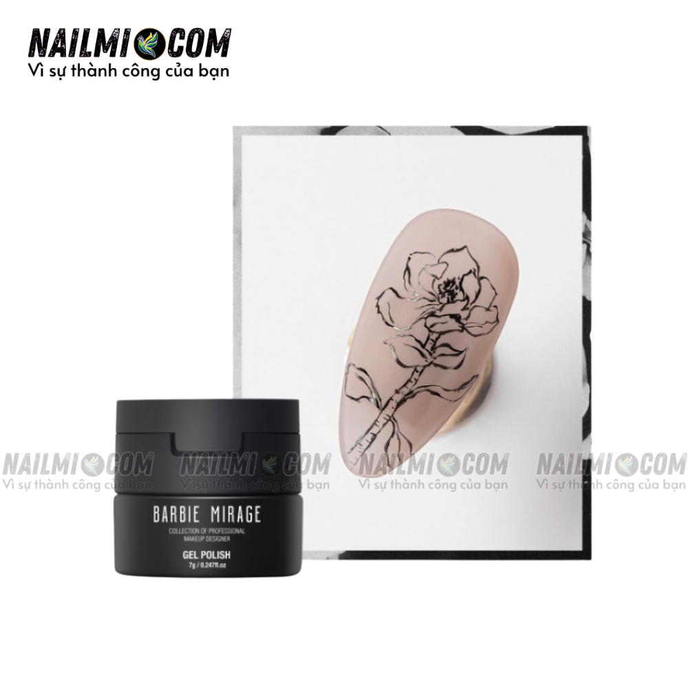 Gel vẽ móng - màu Đen - Barbie_thumbnail_1