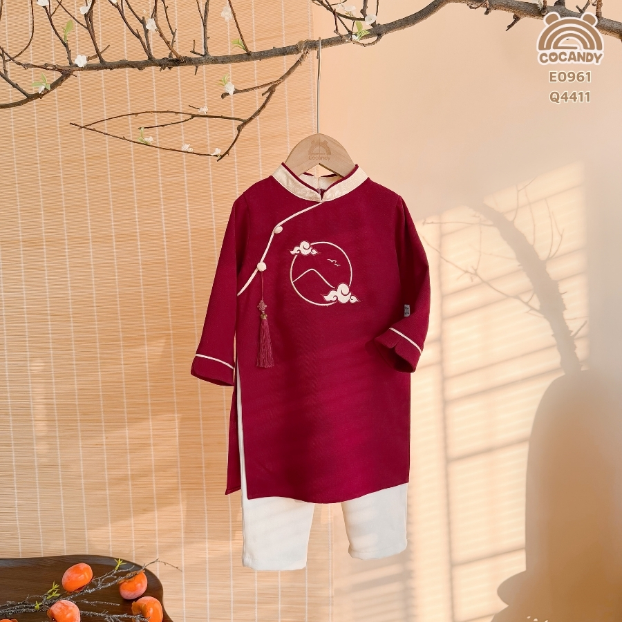 Áo dài ĐỎ Thiên Vũ_thumbnail_1