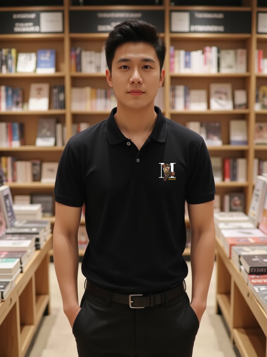 Áo polo nam form vừa 1926 Miucho Iconic vải cá sấu đứng form thoáng mát in basic_thumbnail_4