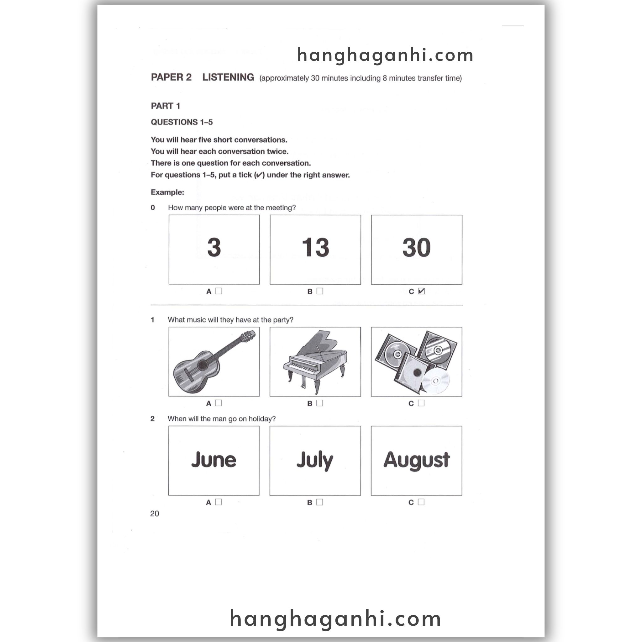 Sách Cambridge Key English Test (Ket) 4 With Answers_thumbnail_7
