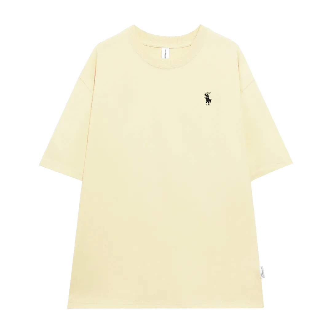Áo thun form rộng basic nhiều màu 2510 Miucho vải cotton thoáng mát cổ tròn in artwork_thumbnail_11