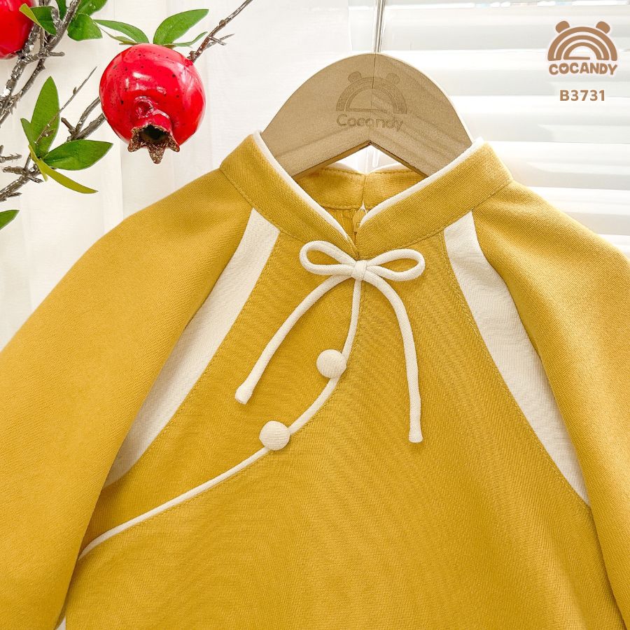 Bộ áo dài VÀNG Chiêu Dao_thumbnail_1