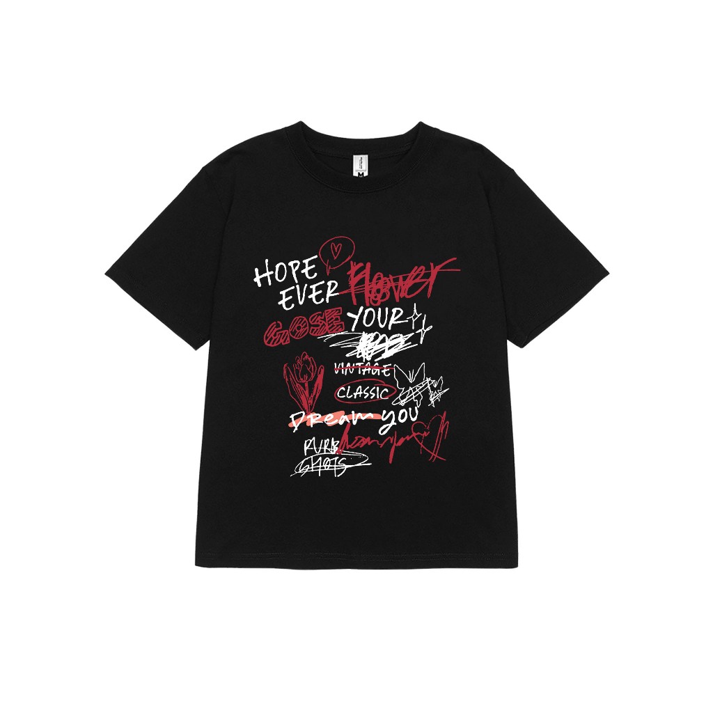 Áo thun baby tee AB002 Miucho chất vải cotton in brand name