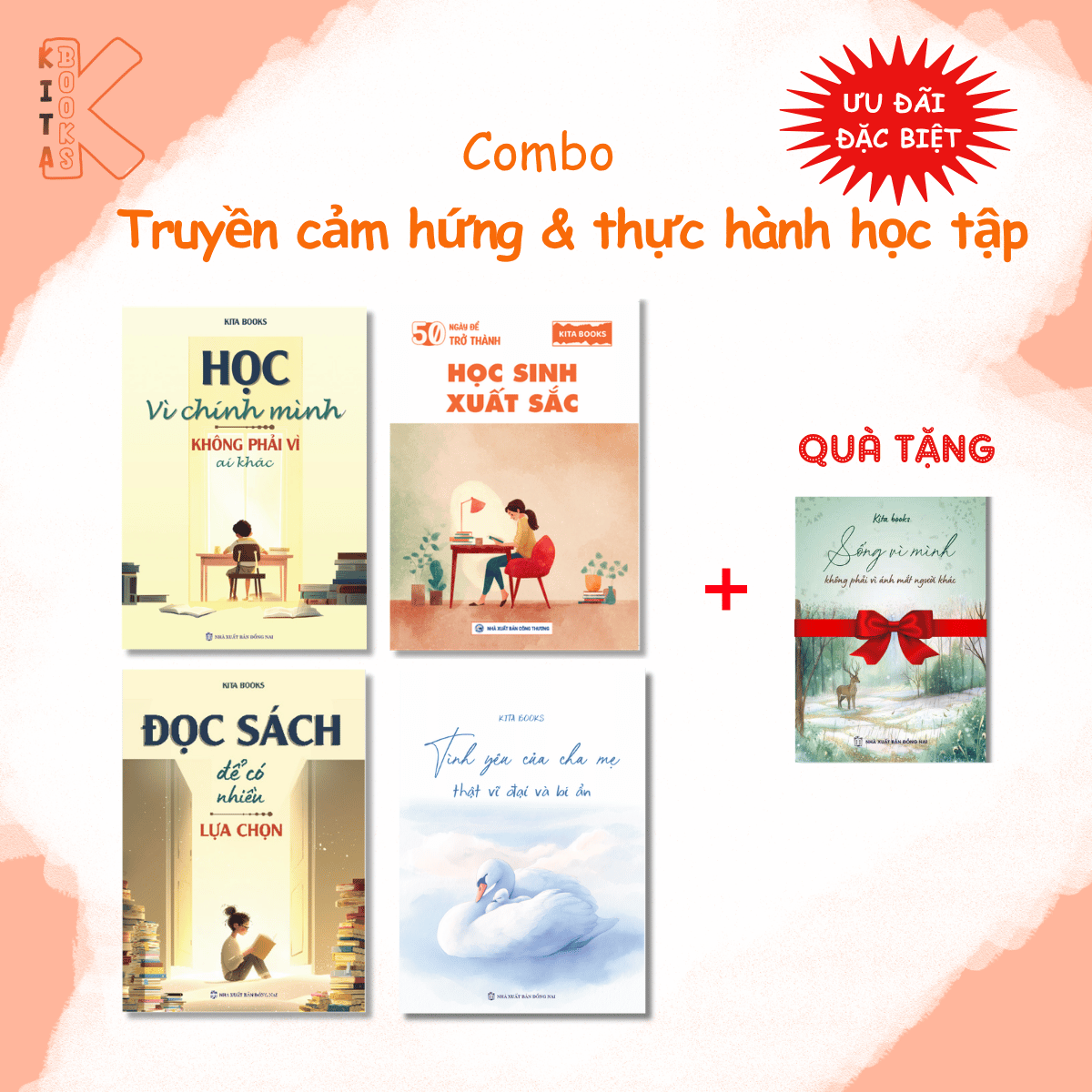 COMBO 5 CUỐN: HỌC ĐÚNG – SỐNG CHỦ ĐỘNG – TRỞ NÊN XUẤT SẮC