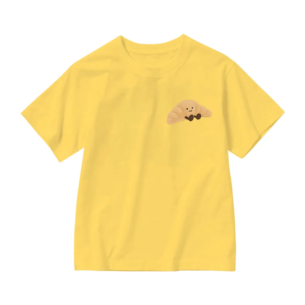 Áo thun form rộng bé trai bé gái Kado vải cotton thoáng mát mềm mại basic in artwork 2926_thumbnail_0