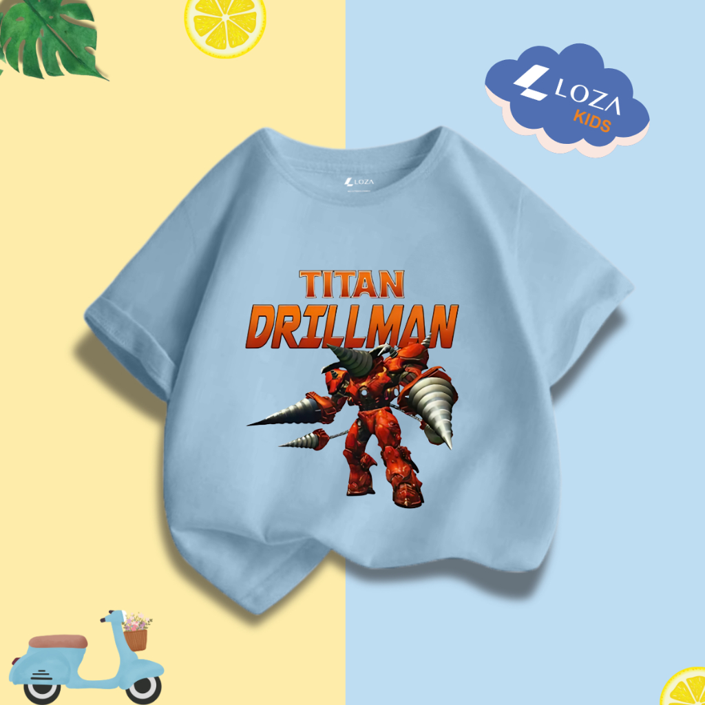 Áo Thun bé trai in hình 'Skibidi Toilet - Clock Man - Cameraman Bossman - Loza Kids CA008_thumbnail_13