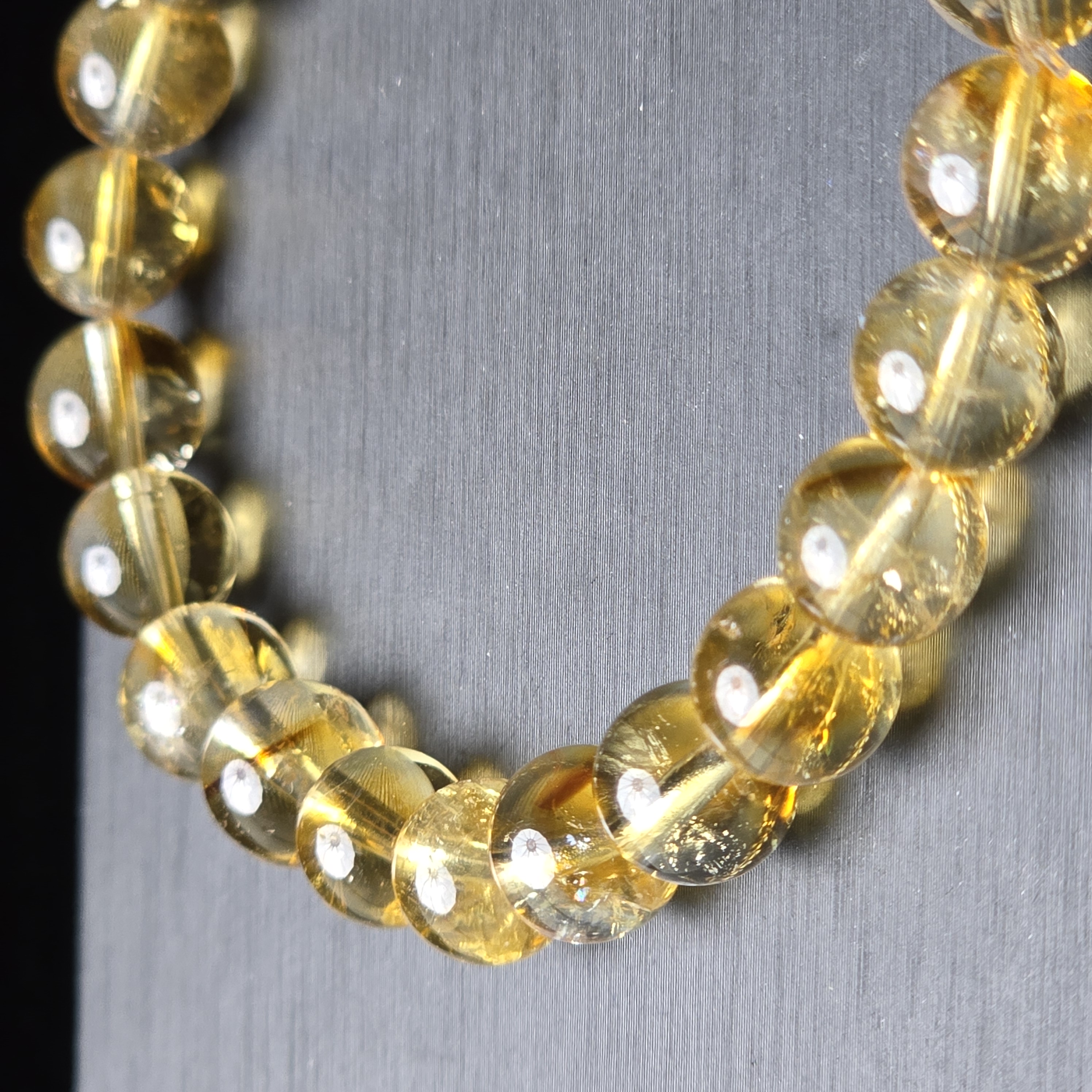 Vòng Thạch Anh Đá Thạch Anh Vàng Có Xử Lí Nhiệt_thumbnail_1