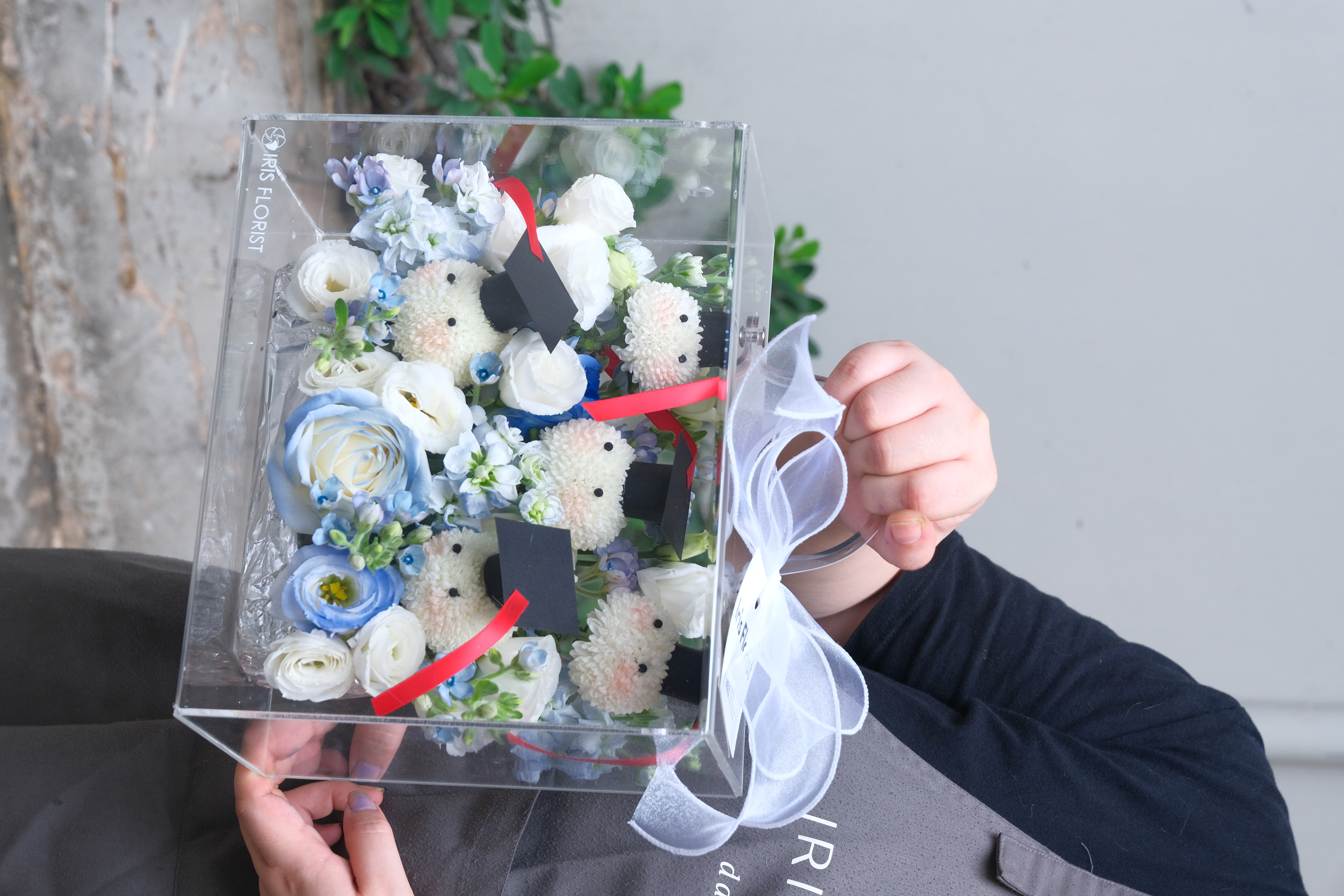 Hộp Mica Tốt nghiệp tone xanh Blue_thumbnail_1